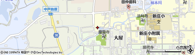 大屋北コミュニティセンター周辺の地図