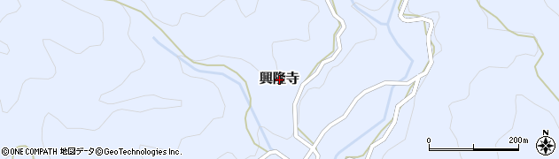 兵庫県淡路市興隆寺周辺の地図