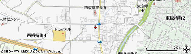 富田林板持郵便局 ＡＴＭ周辺の地図