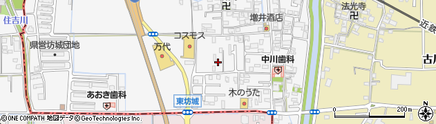 奈良県橿原市東坊城町341周辺の地図