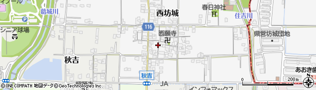 奈良県大和高田市西坊城229周辺の地図