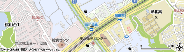 豊田橋北周辺の地図
