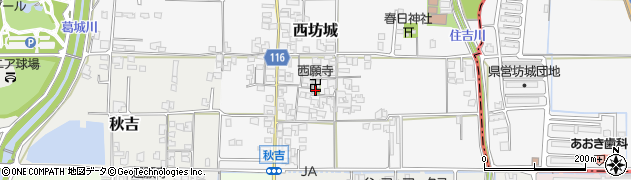 奈良県大和高田市西坊城225周辺の地図