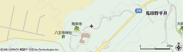 奈良県宇陀市菟田野平井周辺の地図