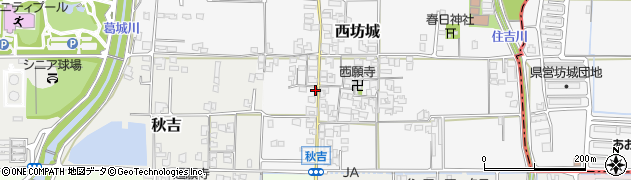 奈良県大和高田市西坊城242周辺の地図