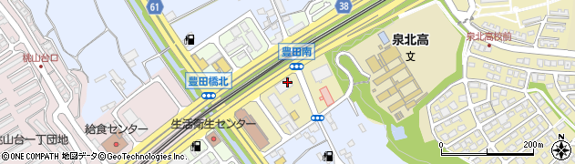 大阪ガスショールームディリパ・泉北周辺の地図