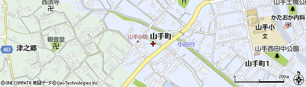 広島県福山市山手町1090周辺の地図