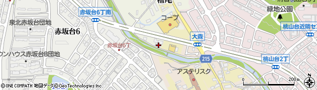 大阪府堺市南区野々井682周辺の地図