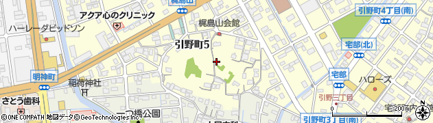 内山治療院周辺の地図