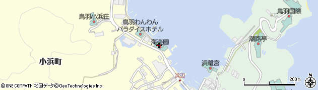 料亭旅館海楽園周辺の地図