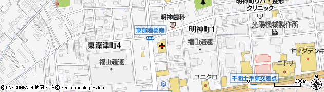 ダイレックス株式会社　明神店周辺の地図