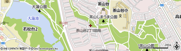 大阪府堺市南区茶山台2丁周辺の地図