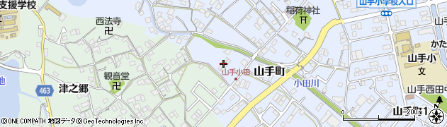 広島県福山市山手町1312周辺の地図