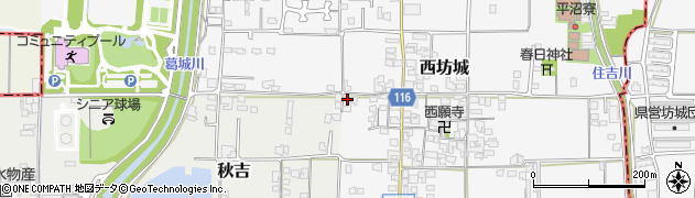 奈良県大和高田市西坊城450周辺の地図