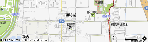 奈良県大和高田市西坊城202周辺の地図