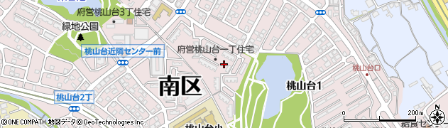 府営桃山台一丁住宅周辺の地図