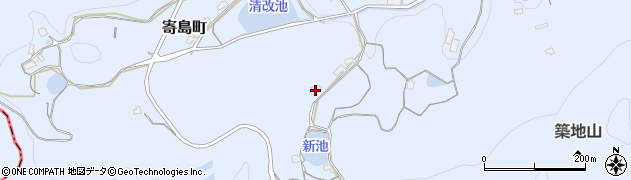 岡山県浅口市寄島町13854周辺の地図