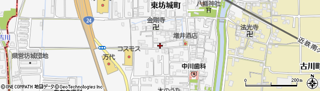 奈良県橿原市東坊城町895周辺の地図