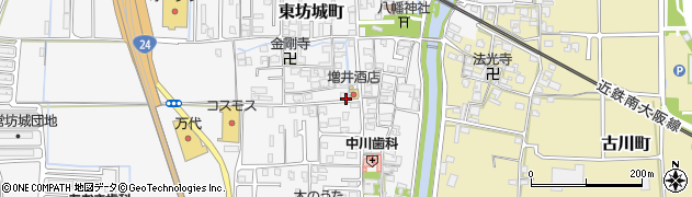 奈良県橿原市東坊城町916周辺の地図