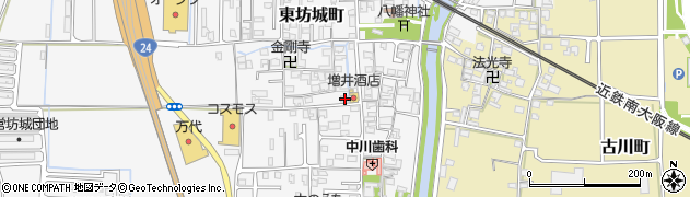 奈良県橿原市東坊城町888周辺の地図