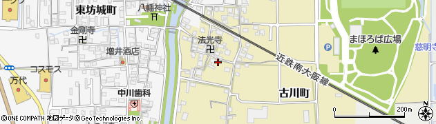 奈良県橿原市古川町241周辺の地図