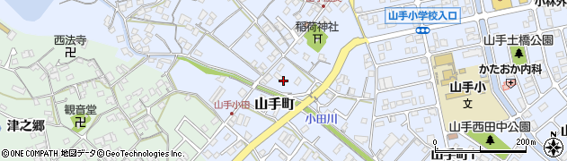 広島県福山市山手町1013周辺の地図
