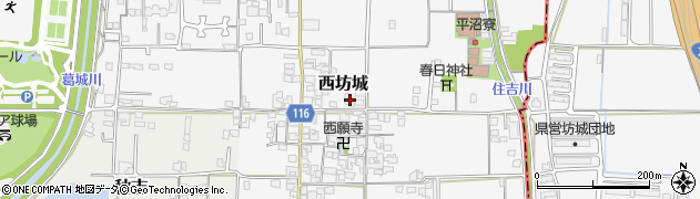 奈良県大和高田市西坊城179周辺の地図