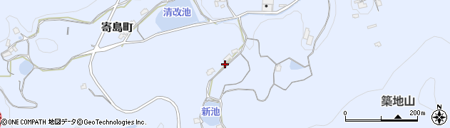 岡山県浅口市寄島町13876周辺の地図