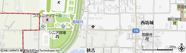 奈良県大和高田市西坊城462周辺の地図
