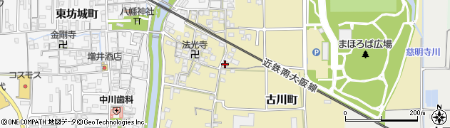 奈良県橿原市古川町205周辺の地図