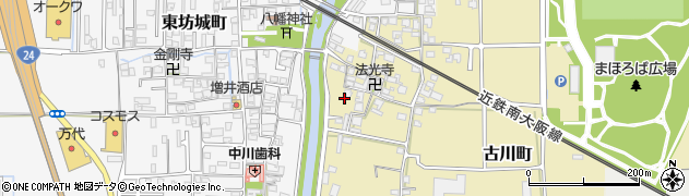 奈良県橿原市古川町229周辺の地図