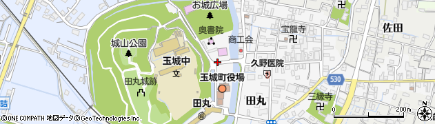 田丸城跡(玉城町役場)周辺の地図
