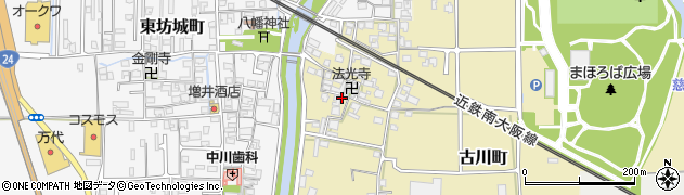 奈良県橿原市古川町231周辺の地図
