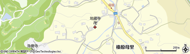 奈良県宇陀市榛原母里周辺の地図
