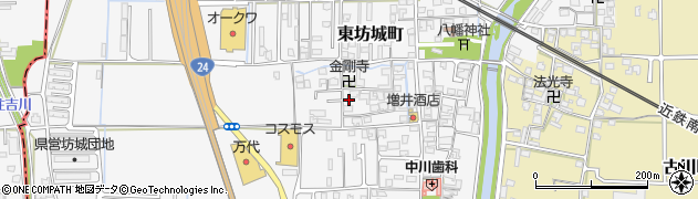 奈良県橿原市東坊城町896周辺の地図