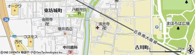 奈良県橿原市古川町226周辺の地図
