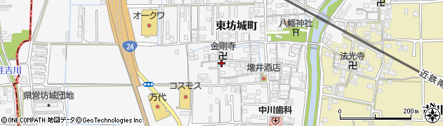 奈良県橿原市東坊城町869周辺の地図