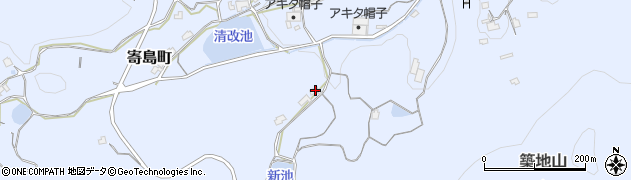 岡山県浅口市寄島町13877周辺の地図