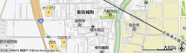 奈良県橿原市東坊城町885周辺の地図