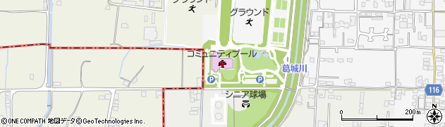 奈良県大和高田市西坊城414周辺の地図