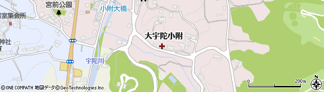 奈良県宇陀市大宇陀小附454周辺の地図