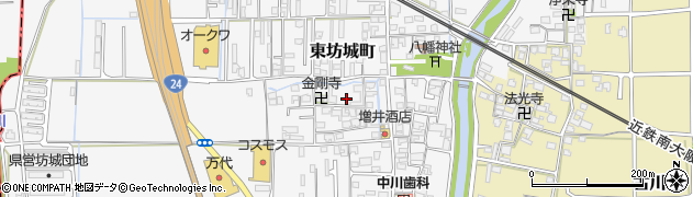奈良県橿原市東坊城町877周辺の地図