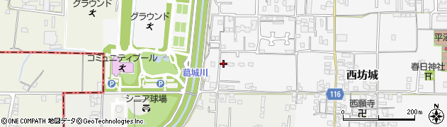 奈良県大和高田市西坊城468周辺の地図