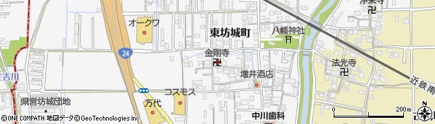 奈良県橿原市東坊城町871周辺の地図