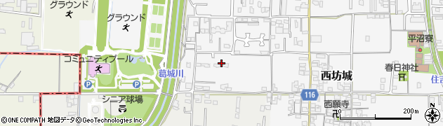 奈良県大和高田市西坊城319周辺の地図