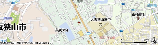 びっくりドンキー大阪狭山店周辺の地図