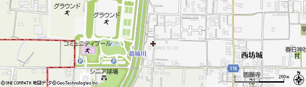 奈良県大和高田市西坊城501周辺の地図