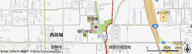 奈良県大和高田市西坊城75周辺の地図