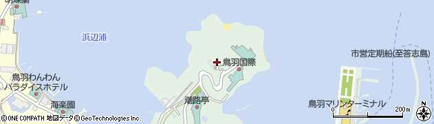 伊勢志摩リゾートマネジメント株式会社　総務・経理周辺の地図