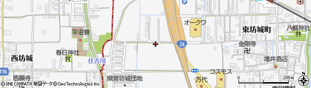 奈良県橿原市東坊城町302周辺の地図